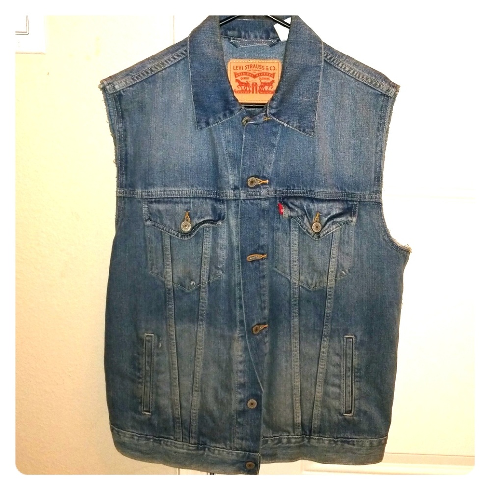 Levi's Blue Jean Vest